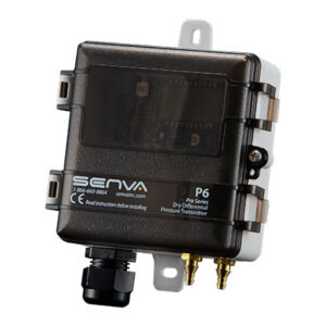 Dry Diff. Press. 15" Enclosed Universal w/ LCD, Barbs